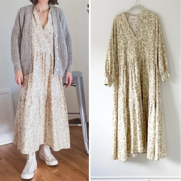 Hackwith Design Floral Maxi Dress - Picture 2 of 14